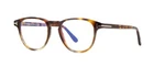 Tom Ford FT5899-B Blue Block Shiny Havana (055) Eyeglasses New. Price: $229.00.
