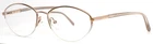 Tom Ford TF5235 038 Gold Womens Oval Half Rim Eyeglasses 53-17-135 B:33 Pre-owned. Price: $34.99.