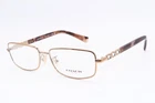 New Coach Hc 5110B 9331 Gold Havana Crystals Authentic Frames Eyeglasses 54-15. Price: $70.00.