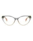 Gucci Womens Cat Blue Transparent Fashion Designer Eyewear Pre-owned. Price: $149.99.