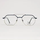 Ella & Maxx 701159 Men's Geometric Aviator Glasses In Blue / Gold 51MM New. Price: $94.99.