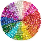 Cludoo Hole Glass Beads For Jewelry Making, 224PCS Large, 13 Colors New. Price: $27.24.