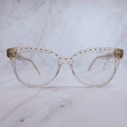 Chelsea Morgan Cm 202216 Beige Cat Eyeglasses Studded Frames 53-15-140 Pre-owned. Price: $28.79.