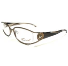 Tura Eyeglasses Frames MOD.392 Brn Shiny Bronze Crystals Semi Rimmed 53-18-130 New. Price: $58.74.
