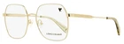 Longchamp Lgp Square Eyeglasses LO2148 771 Gold/ivory 55MM New. Price: $49.00.