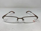 Puma Eyewear PU15364 49-16-135 Brown Metal Half Rim Eyeglasses Frame V514 New. Price: $48.00.