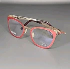 Ovvo 3900 Anigre Red Wood 14K Gold Handmade Titanium Eyeglass Frames 50/21/135 New. Price: $199.95.