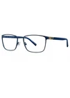 Oga Morel 10039O BB15 Blue Eyeglasses Wide Stainless Steel Frame 59-20-150 New. Price: $120.00.