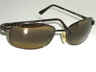 Maui Jim Japan MJ-131-19 Dgm Brown Crystal Sleek Polarized Wraps Sunglasses Pre-owned. Price: $239.99.