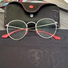Ray-ban Unisex Scuderia Ferrari Collection Eyeglasses Frames Pre-owned. Price: $85.00.