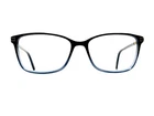 Ted Baker Black Blue Clear Gold Rectangular Glasses TFW004 56 16 145 Pre-owned. Price: $70.00.
