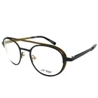 Rey Eyeglasses Frames JF2769 0050 Black Yellow Aviator Full Rim 47-22-147 New. Price: $299.99.