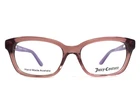 Juicy Couture Petite Eyeglasses Frame JU915 01E5 Purple Pink Cat 48-15-125 New. Price: $39.99.
