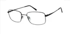 New Charmant Aristar Eyeglasses AR16258 538 Black Metal Optical Frame 52-19-140. Price: $29.95.