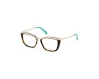 Emilio Pucci Ep 5093 052 Havana/ Gold Plastic Eyeglasses Frame 54-16-140 Cat New. Price: $183.60.