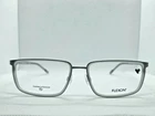 Flexon E1138 044 Matte Grey Silver Full Rim Frames Eyeglasses Titanium New. Price: $34.99.
