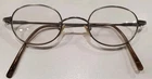 Giorgio Armani Vtg Eyeglasses Frames Only GA521 R81 Round Silver Metal Italy 140 Pre-owned. Price: $47.95.