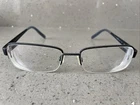 Joseph Abboud Eyeglasses Frames Only JA4052 400 Midnight Half Rim 56-18-145 3/18 Pre-owned. Price: $19.94.