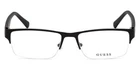 Guess GU50017 002 Matte Black Metal Semi Rim Optical Eyeglasses Frame 56-18-145 New. Price: $79.60.