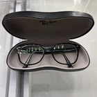 Ray-ban 5285 2034 Eyeglasses Frame Black/crystal 53-19-145 Used Pre-owned. Price: $44.99.
