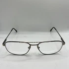 Steroflex Eyeglasses Frames Only 2152 131 Silver Metal 54-17-140 Full Rim Pre-owned. Price: $8.68.