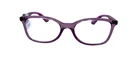 Girl's Ray Ban RB1586 3777 Clear Pink Purple Square Eyeglasses Frames New. Price: $49.50.