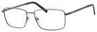 Enhance 4161 Eyeglasses Frame 60-18-150 Gunmetal, Brown New. Price: $31.94.