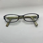 Ted Baker Eyeglasses Frame Only Piroquette 49-16-135 Black Green 564 Pre-owned. Price: $24.87.