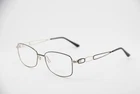 New Charmant 29230 Bk Black Silver Titanium Eyeglasses Frames 53-16. Price: $102.00.