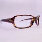 Dolce Gabbana Eyeglasses D&g 2200 095 59 16 125 Tortoise Havana Wrap 90S Pre-owned. Price: $49.99.