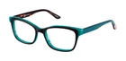 New By Gwen Stefani GX002 Navy & Green On Tortoise Eyeglasses 50/16/135. Price: $59.95.