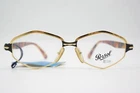 Vintage Persol Athena Md Gold Black Brown Square Eyeglass Frame New. Price: $147.64.