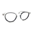 Maui Jim Mjo 2209-11W Clear Black Round Eyeglasses Frames 46-22 145 Italy Pre-owned. Price: $64.99.