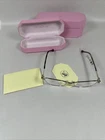Swarovski SK1006 4028 Eyeglasses Women's Pale Gold Full Rim Oval Shape 55MM New. Price: $44.95.