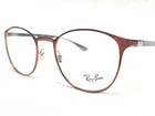 New Ray Ban RB6355 2922 Red Bordeaux Round Modern Eyeglasses Frames 50/20 145. Price: $109.99.