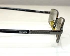 Versace Eyeglasses Mod. 1067 1001 Gunmetal Half Rim Frame 52 17 135 Italy Pre-owned. Price: $39.99.