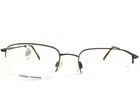 Flexon Eyeglasses Frames 606 Coffee Brown Rectangle Half Rim Titanium 54-19-140 New. Price: $66.29.