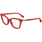 Salvatore Ferragamo Women's Eyeglasses Red Plastic Cat Frame SF2991 600 51 New. Price: $73.48.