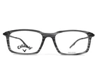 Callaway Eyeglasses Frames Strike Gry Striped Gray Horn Rectangle 55-18-145 New. Price: $43.64.