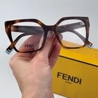 Fendi Women Eyeglasses Shiny Havana Demo Geometric FE50002I Way 053 Brand New. Price: $229.56.