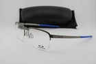 New Oakley OX3233-0454 Cathode Matte Gunmetal Blue Authentic Eyeglasses 54-18. Price: $160.65.