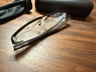 Oakley Surface Plate OX5132-0265 Black Titanium Rectangular Eyeglasses 56-18 140 New. Price: $90.00.