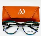 Madison Riley FP2133 C6 Multicolor Womens Semi Cat Eyeglasses 52-19-140 B:44 New. Price: $37.49.