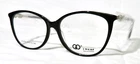 Gianni Po GP2597 Eyewear 53-15-140 Black W/ Silver Arms Eyeglass Frame New. Price: $119.99.