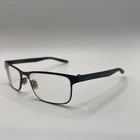 Nike Eyeglasses Frames 8130 001 Black Rectangular Full Rim 56-16-140 Only Pre-owned. Price: $54.98.