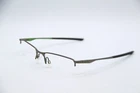 Oakley Socket 5.5 OX3218-0254 Satin Pewter Green Authentic Eyeglasses 54-18 New. Price: $132.60.