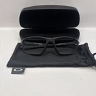 Oakley Eyeglasses OX8076-0756 Crosslink Zero Matte Black Square Frame 16 138 New. Price: $97.49.