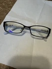 Chelsea Morgan CM3016 Bk Eyeglasses Frames Black Rectangle Opticals 53-16 135 Pre-owned. Price: $12.99.