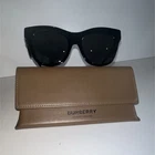 Burberry 4418 3001/87 Cat Eye Black Sunglasses 54-19 140 Lens UV400 New. Price: $250.00.