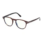 Tom Ford FT5899-B 052 Dark Havana/clear Blue Light Block 48MM Eyeglasses New .... Price: $224.45.